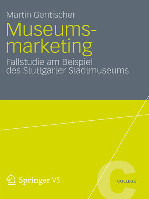 cover image of Museumsmarketing